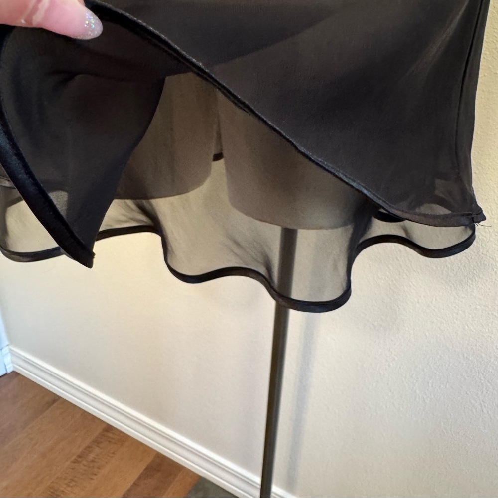 Frederick’s Of Hollywood Sheer Black Lingerie Nightgown - Picture 4 of 16